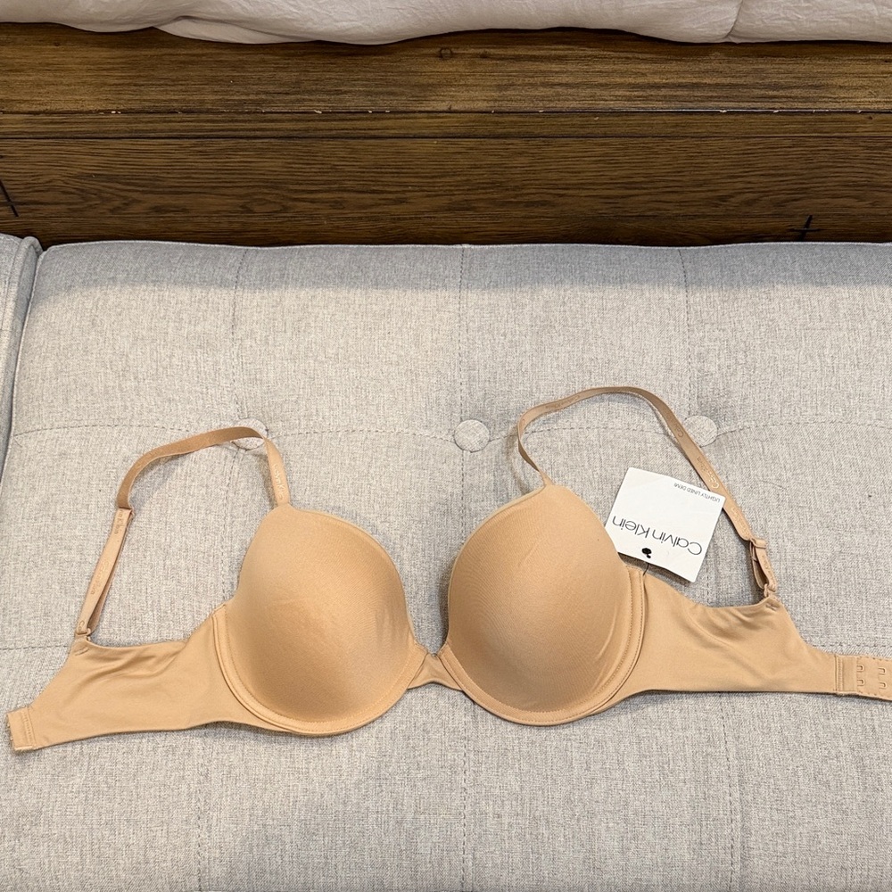 Calvin Klein Women's Beige Bra